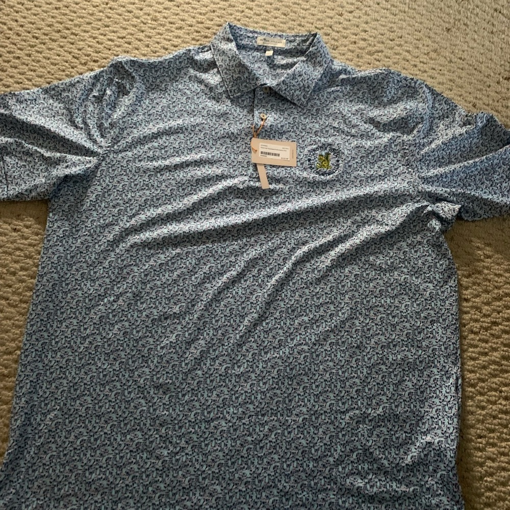 NWT Peter Millar XL US open golf shirt The Country Club